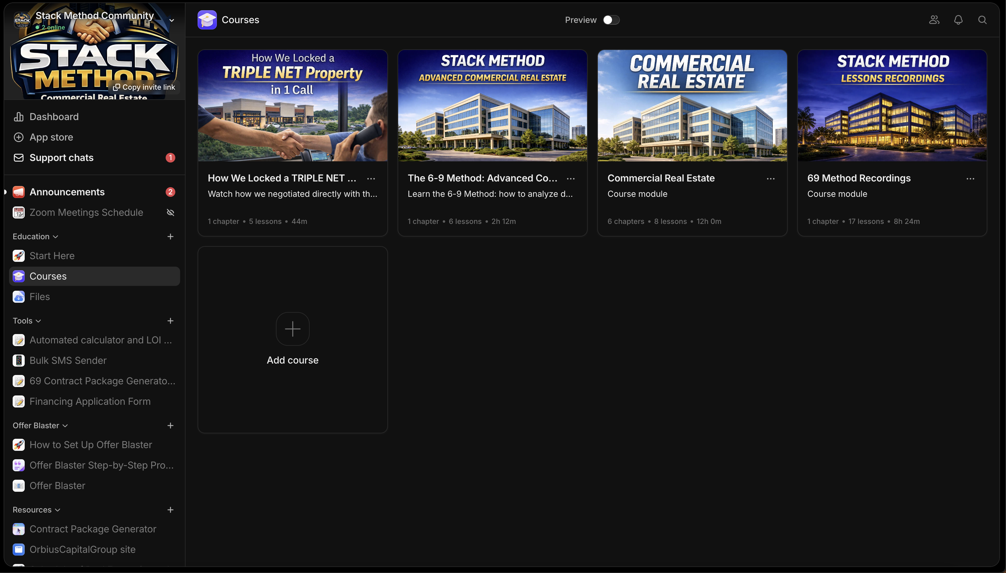 Stack Method Education Platform