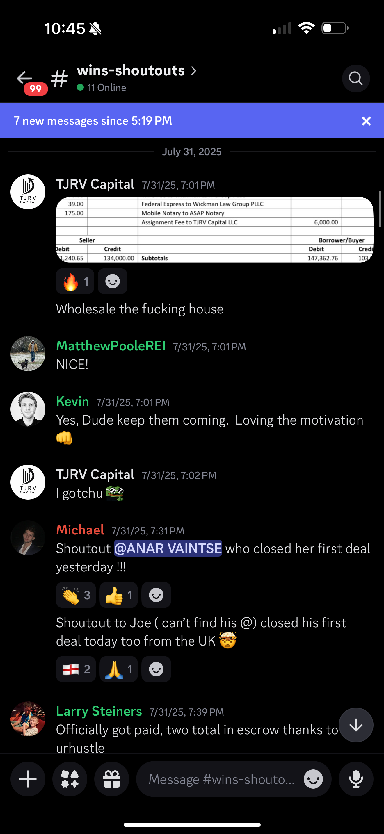 $6,000 Assignment Fee